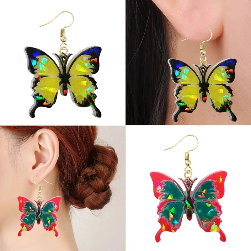 Butterfly Earrings Pendant  Resin Mold