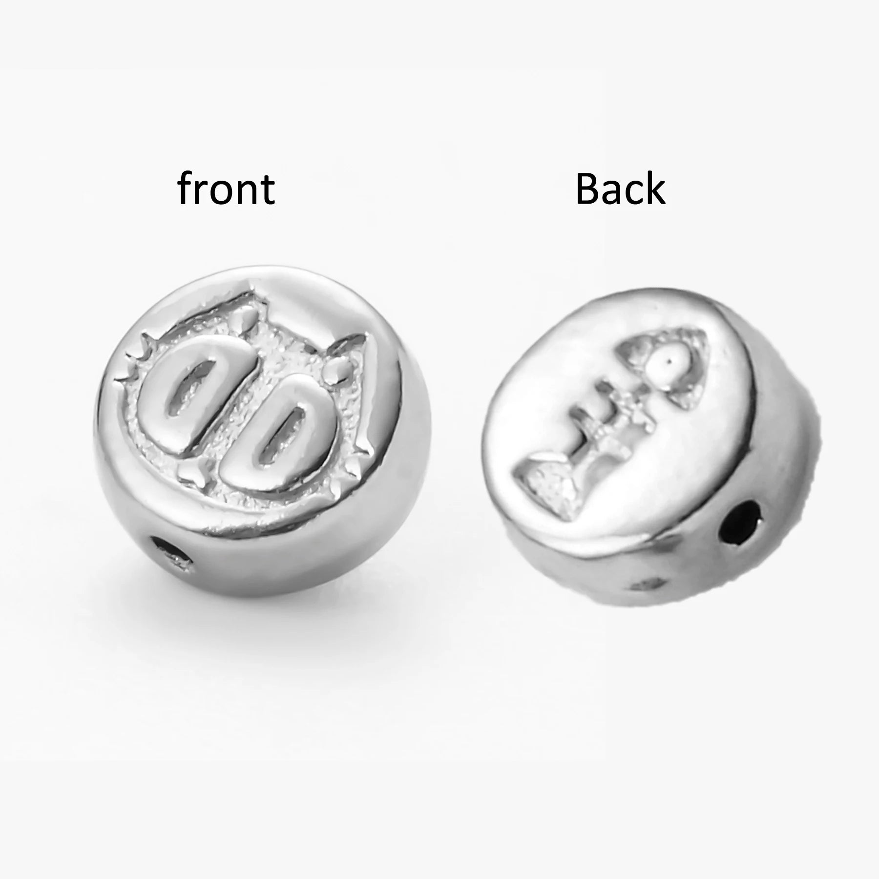 5pcs Stainless Steel Butterfly Bee Loose Spacer Beads Charms For DIY Necklace Bracelet Making Findings Accessories