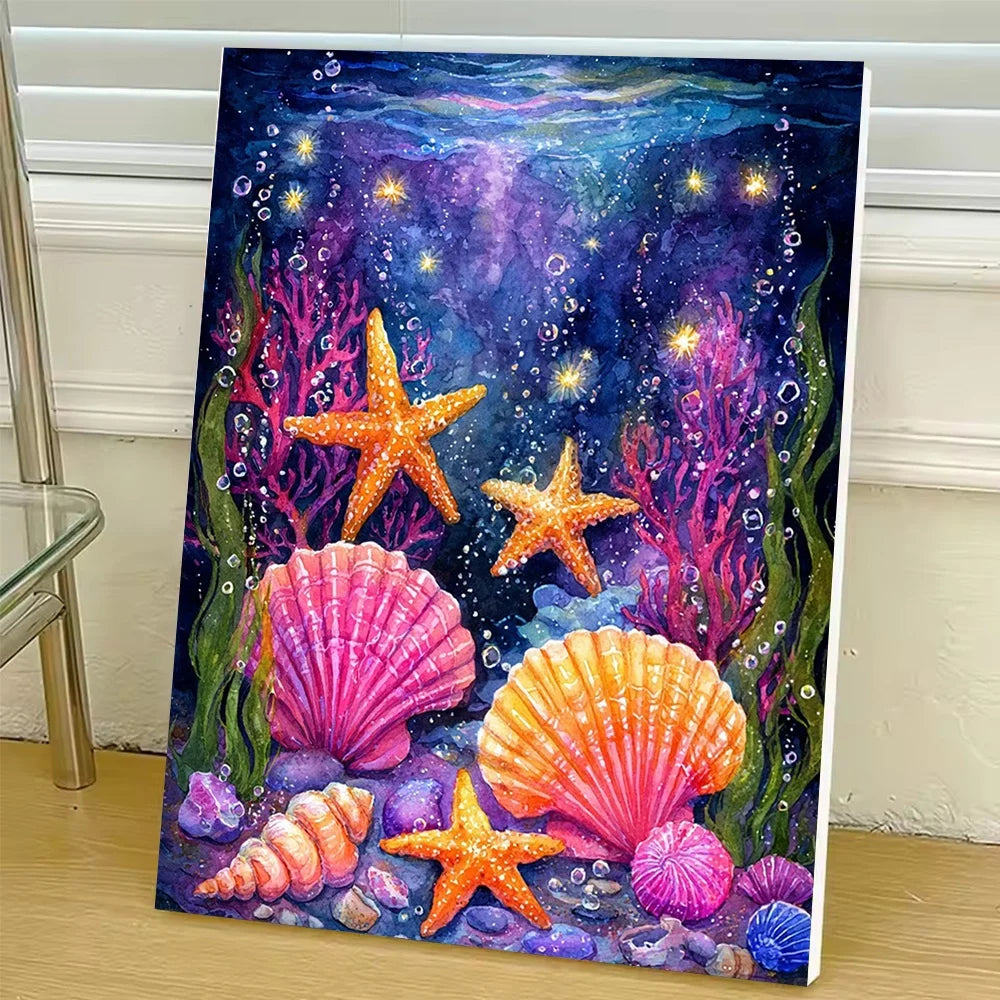 Underwater World  Paint By Numbers Kit