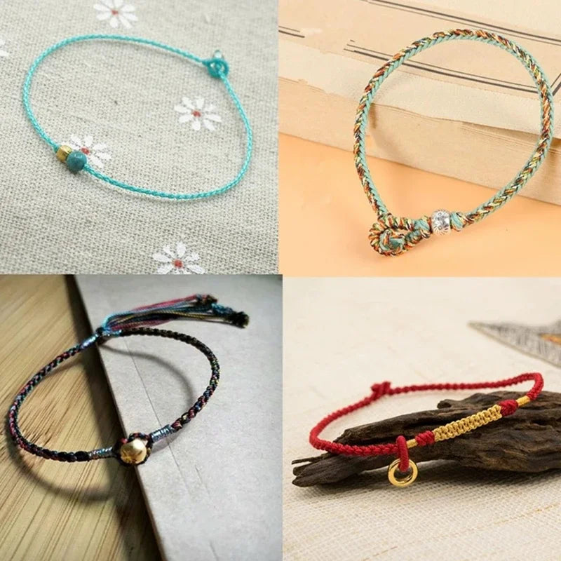 Nylon Macrame Cord Bracelets, Necklaces, & Tassels 0.4/0.8/1.0/1.5mm