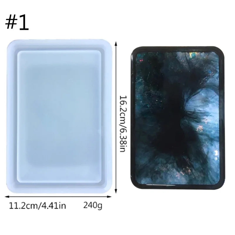 Resin Photo Frame Art Shaker Mold