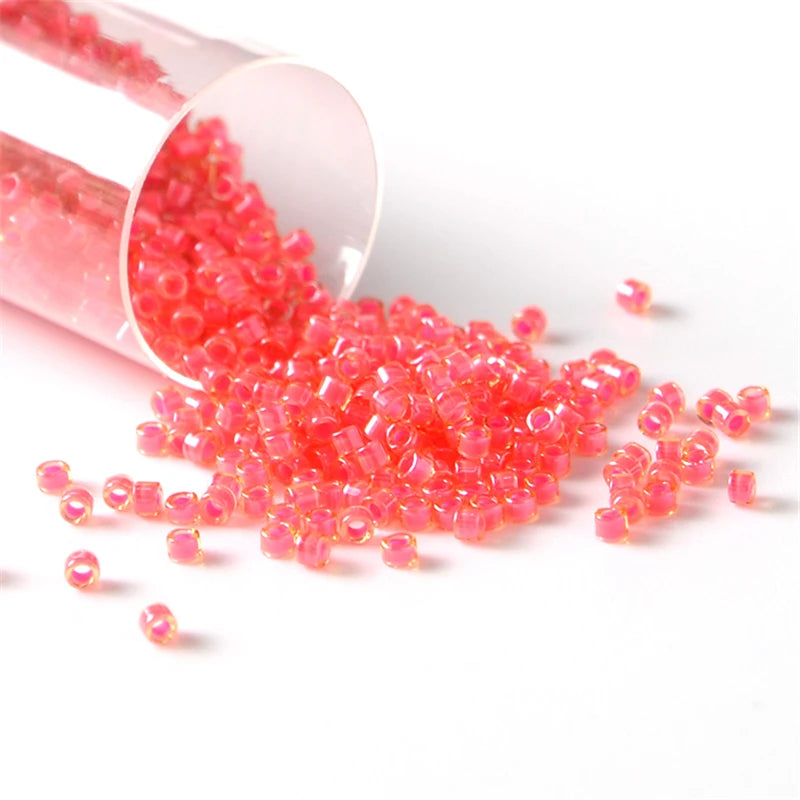 Japan Miyuki Delica Beads Luster Color 11/0  for Making Necklaces, Bracelet, or Bead Weaving 1.6mm About 2000 Beads