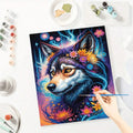 Wolf Paint By Numbers For Adults Teens