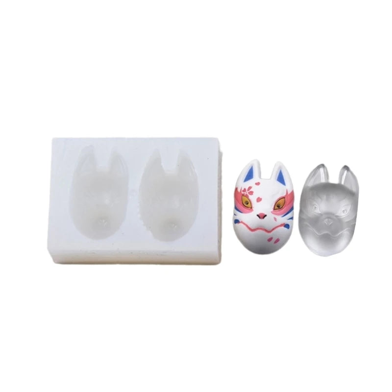Delicate Lowrie Shaped Mask Resin Mold