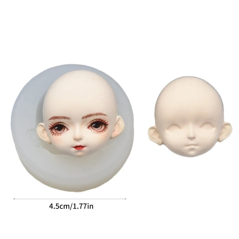 Delicate Lowrie Shaped Mask Resin Mold