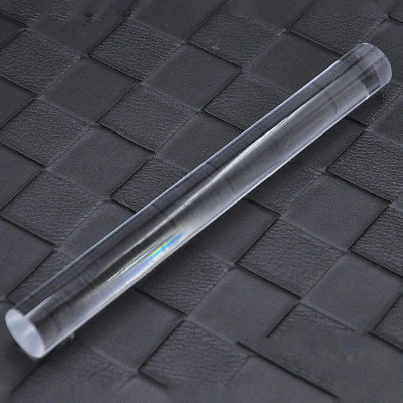 Solid Clay Acrylic Rolling Pin Roller Modelling Clay Tools Sculpting Polymer Porcelain Handmade Art 1/2Pcs