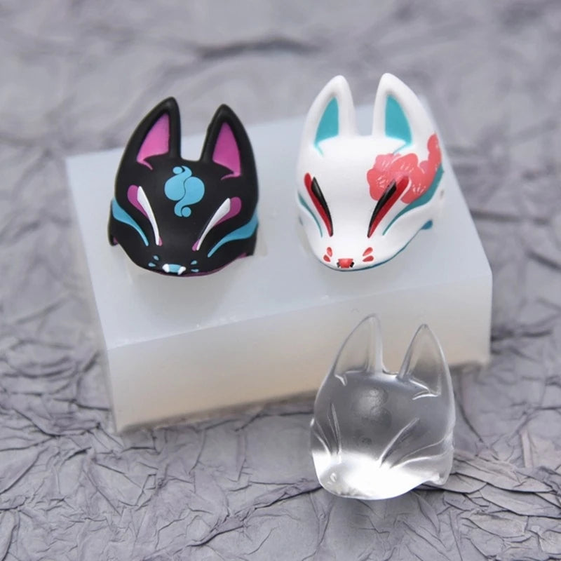 Delicate Lowrie Shaped Mask Resin Mold