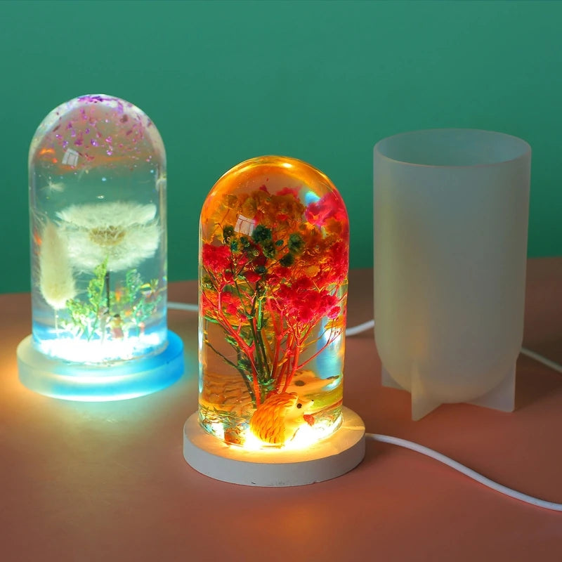 Decorate Your Own Night Light Resin Mold