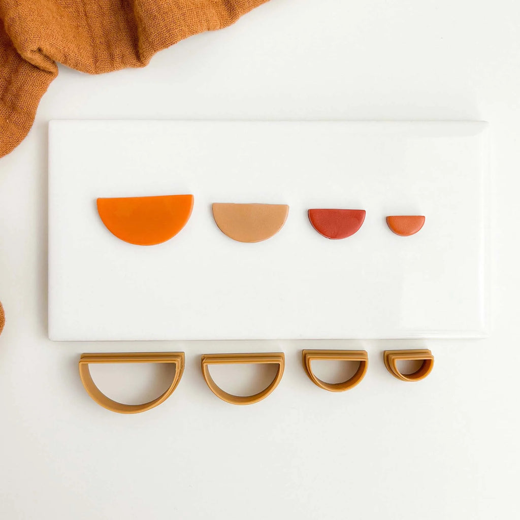 4Pcs/Set Mixed Shapes Polymer Clay Cutters