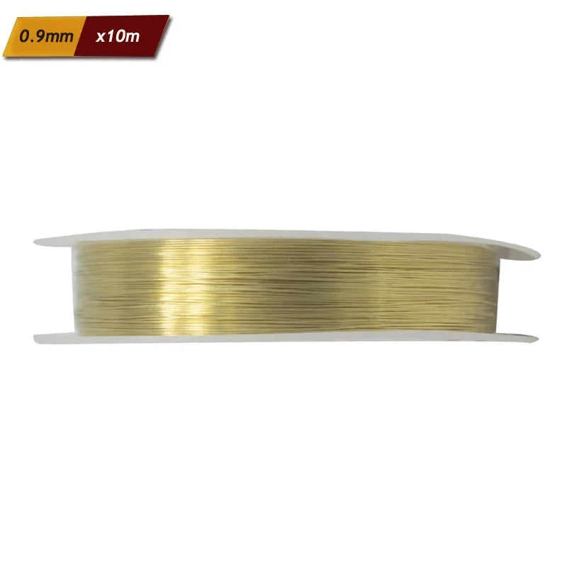 1-100m Solids Brass Wire 0.1mm 0.2mm 0.3mm 0.4mm 0.5mm 0.6mm 0.7mm 0.8mm 1mm 1.2mm 1.5mm 1.8mm 2.0mm 2.5mm 3.0mm. Can be used for Wire Wrapping in Making Jewelry