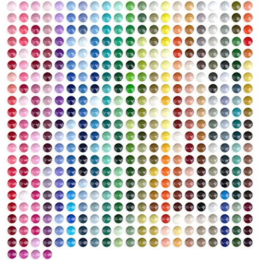 Diamond Painting Accessories, 89000 Pieces 445 Colors Round Rhinestones