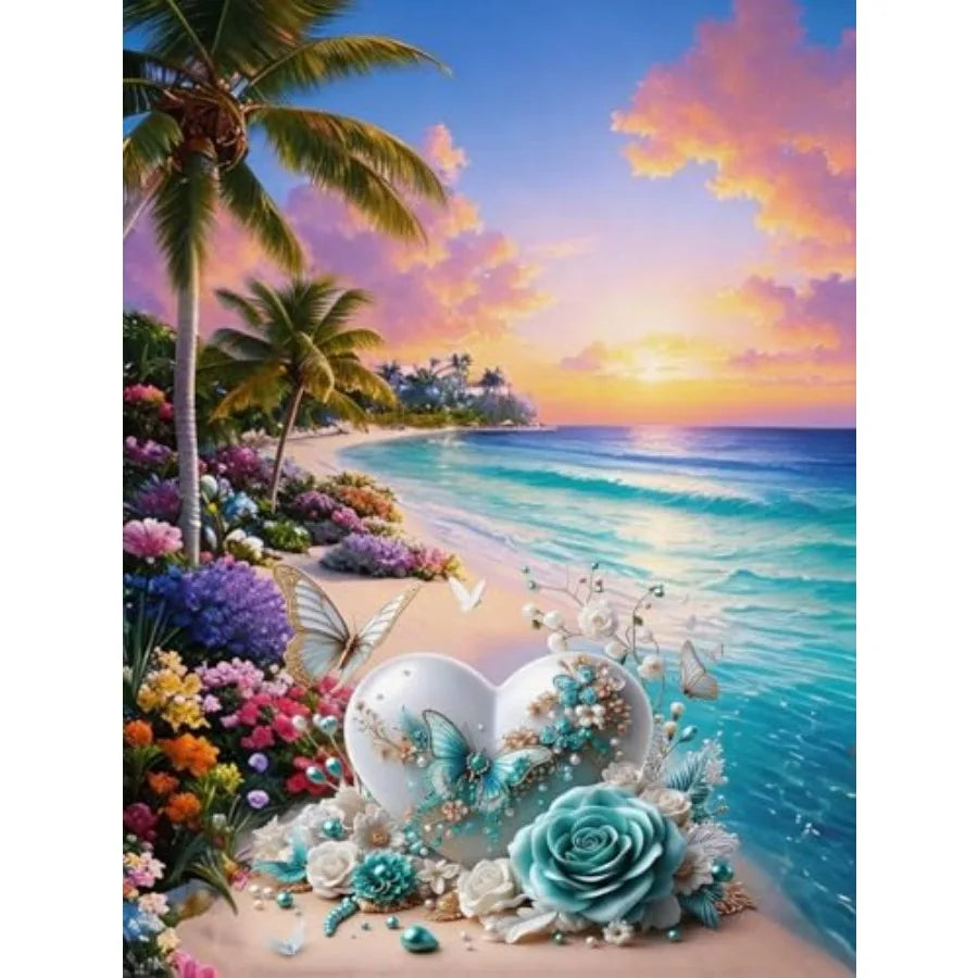 Landscape Scenery Diamond Art Kits for Adults & Beginners, 5D, No Frame