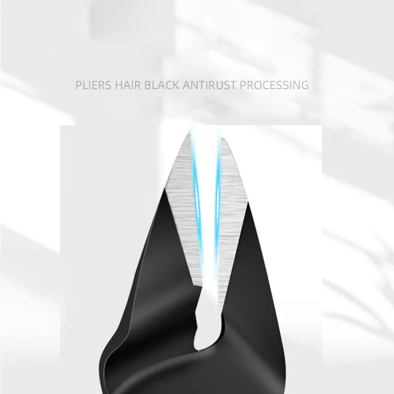 Electrical Wire Cable Cutters Cutting Side Snips Flush Pliers Nipper Anti-slip Rubber Mini Diagonal Pliers Hand Tools