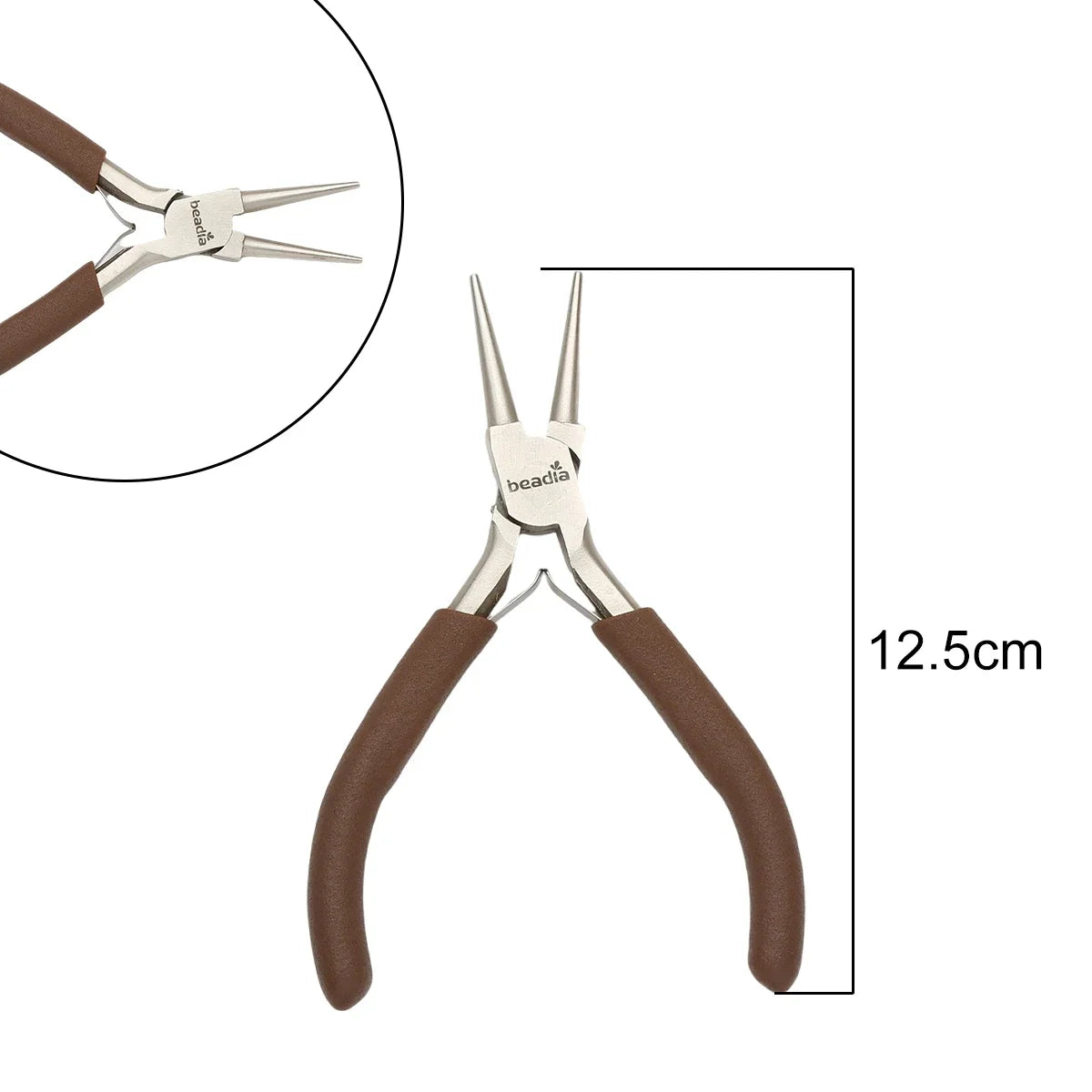 Mini Precision Pliers With Spring Handle for Jewelry Making