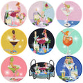 8 Pcs Aurora Diamond Art Coasters Kits with Holder