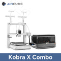 ANYCUBIC Kobra X Combo 2x Time & Material Savings Up To 19 Colors Printing AI Detection 600mm/s Max Print Speed 3D Printer