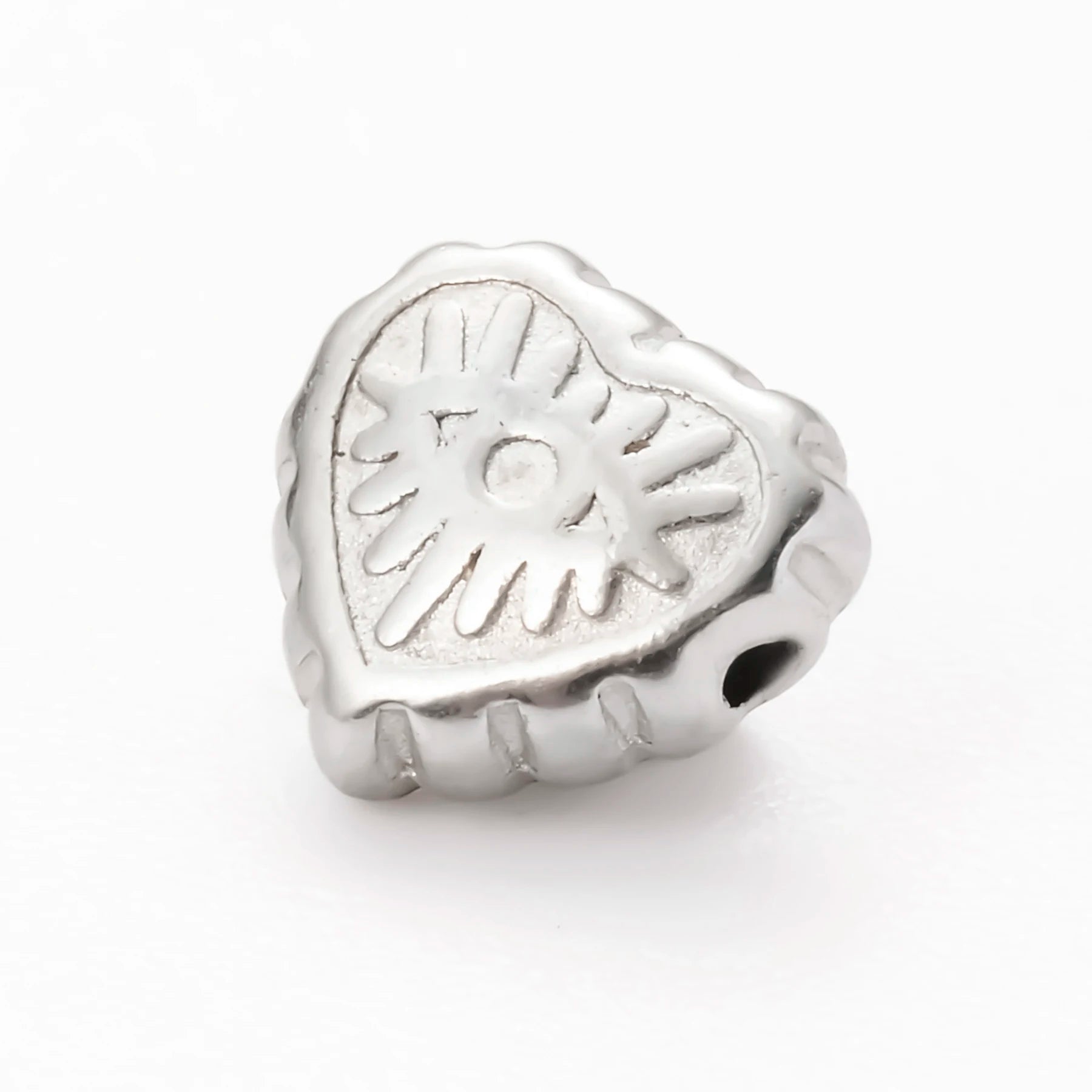 5pcs Stainless Steel Butterfly Bee Loose Spacer Beads Charms For DIY Necklace Bracelet Making Findings Accessories