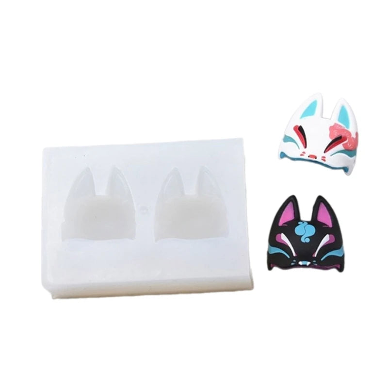 Delicate Lowrie Shaped Mask Resin Mold