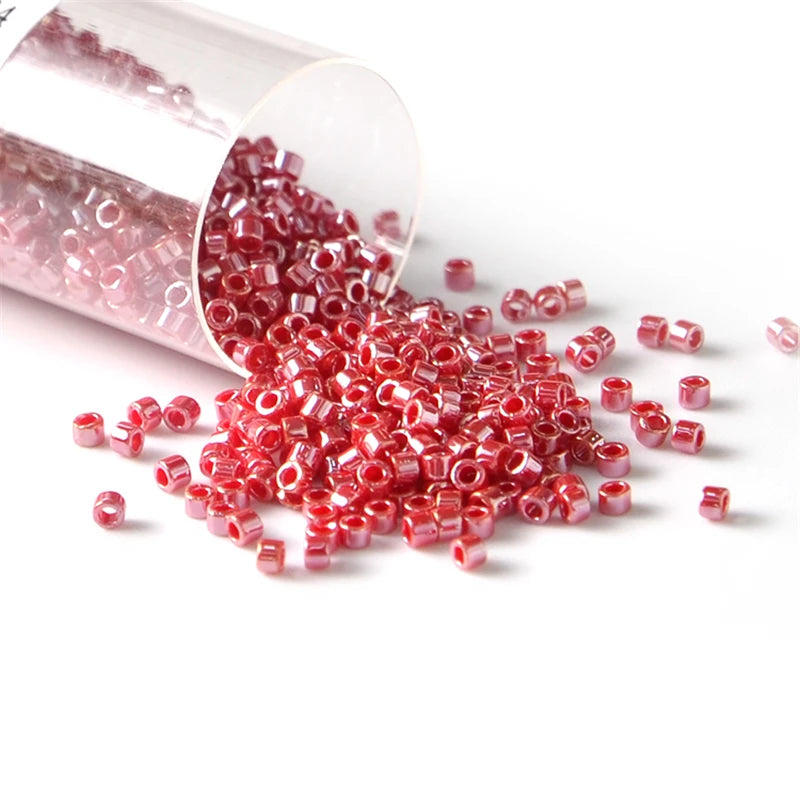 Japan Miyuki Delica Beads Luster Color 11/0  for Making Necklaces, Bracelet, or Bead Weaving 1.6mm About 2000 Beads