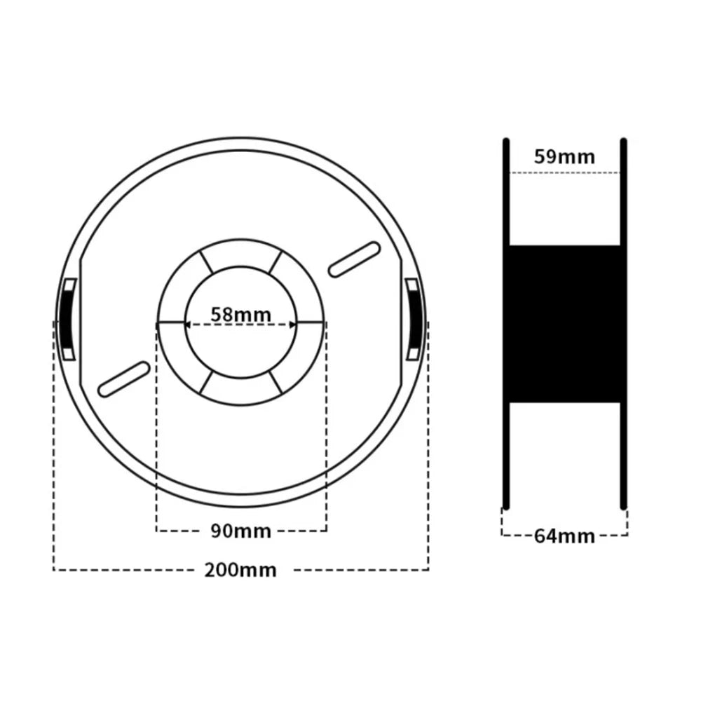 Creality Space Pi Filament Dryer Box Efficient drying Adjustable 45℃-70℃ 360° Hot-Air Heating For Creality K1 / Ender 3 V3 SE