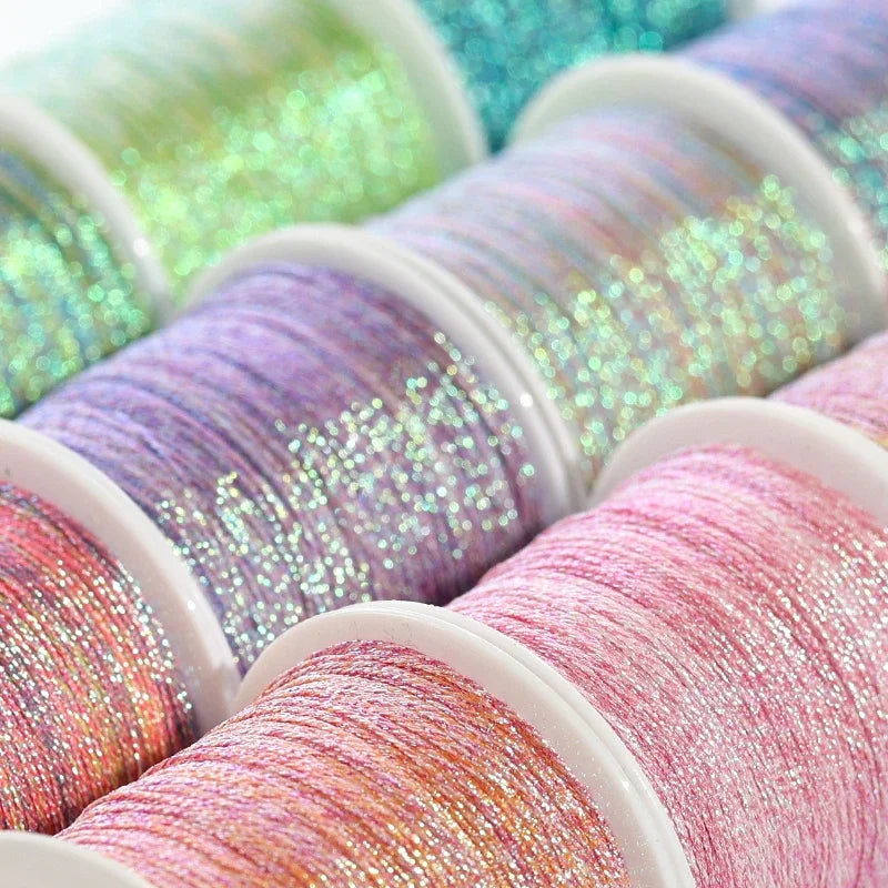 Colorful Thread For Necklace Bracelet Braided For Embroidery Crochet
