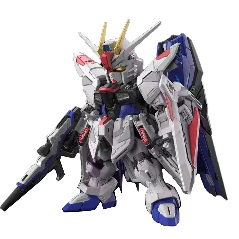GAOGAO MGSD Assembly Model SEED ZGMF-X10A Freedom Model Kit Stickers And Platforms Collection Figurine Anime Statue 14+