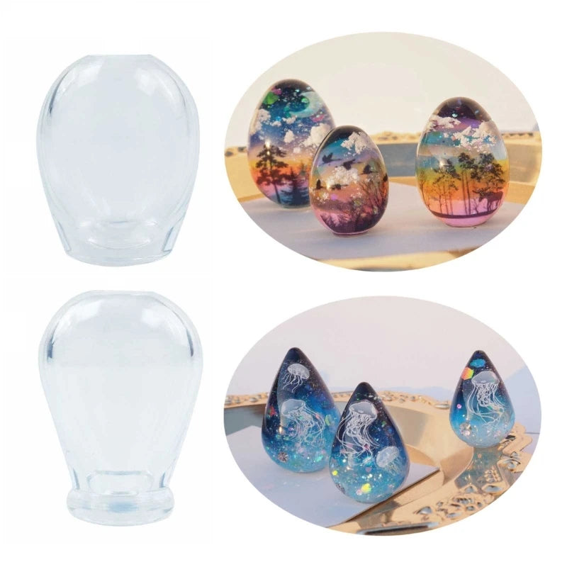 Water Drop/Egg Shaped Resin  Molds