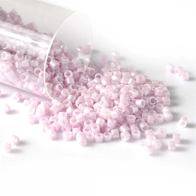 Japan Miyuki Delica Beads Luster Color 11/0  for Making Necklaces, Bracelet, or Bead Weaving 1.6mm About 2000 Beads