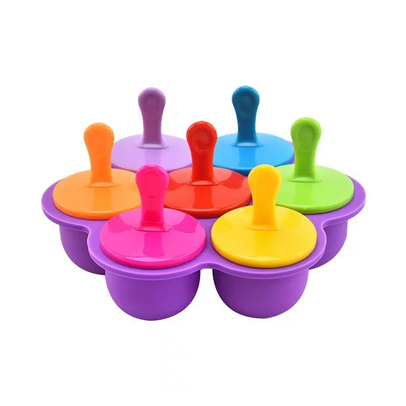 1pc Silicone Popsicle Molds Kids