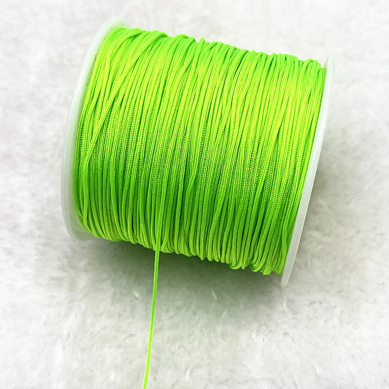 Nylon Macrame Cord Bracelets, Necklaces, & Tassels 0.4/0.8/1.0/1.5mm