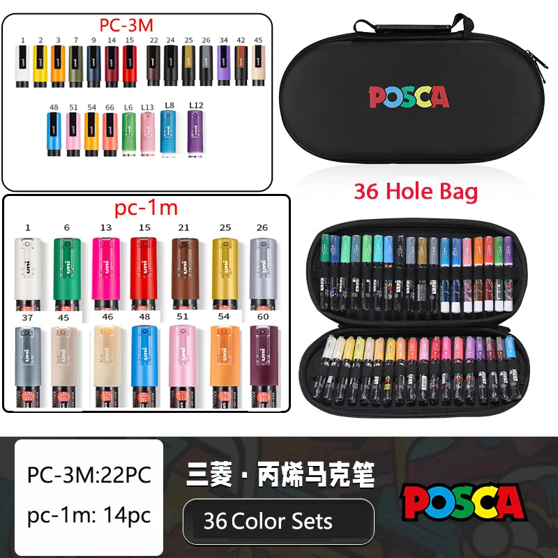 Posca Multi-Color Markers/Pen
