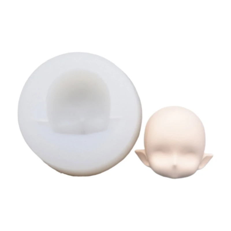 Delicate Lowrie Shaped Mask Resin Mold