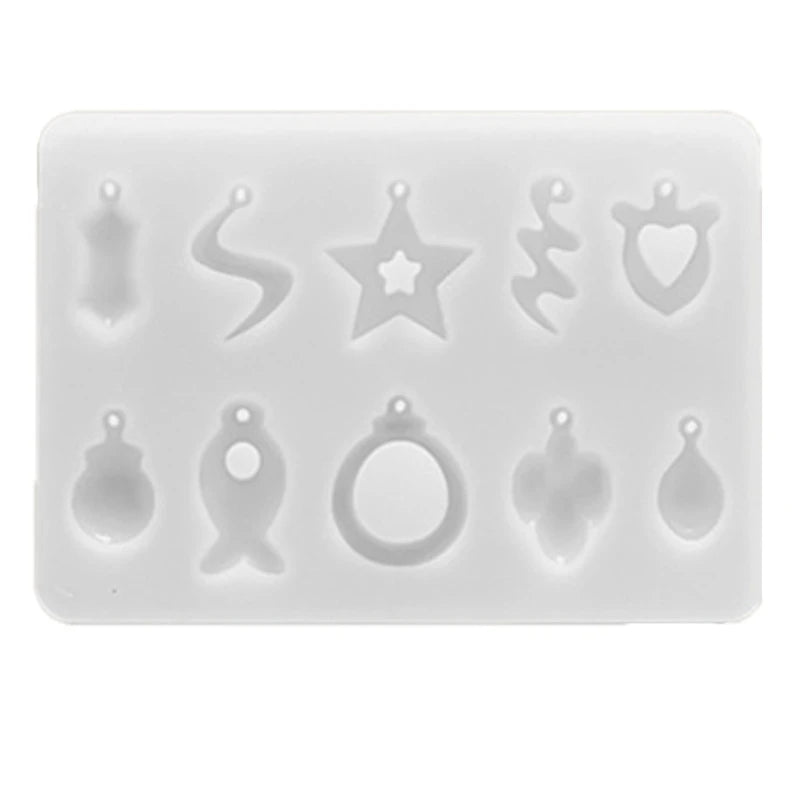 Earrings Silicone Mold For Crystal Epoxy Resin