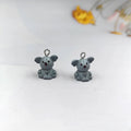 Cute Animal Charms For Jewelry Making 10pcs