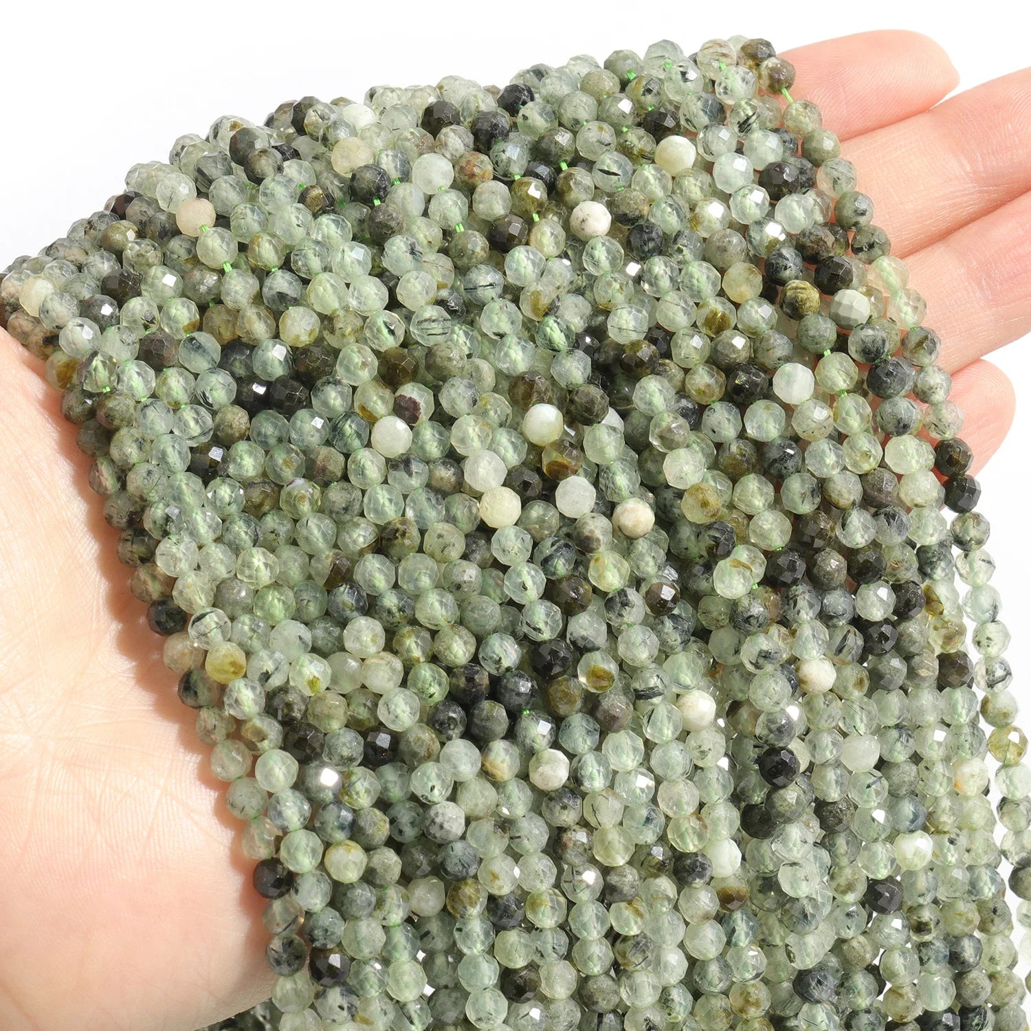 Faceted Natural Stone Beads  Amazonite Aquamarine Opal Labradorite & More For Jewelry Making 2 3 4mm