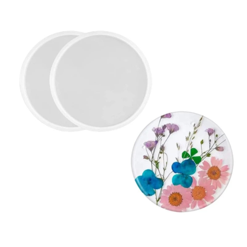 Round Coaster Resin Mold