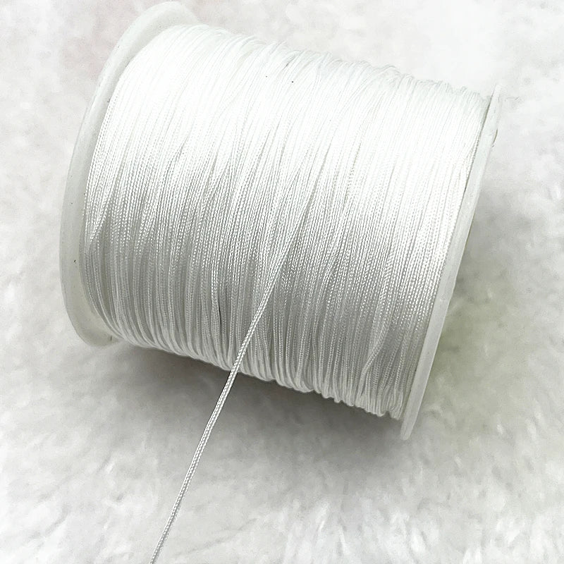 Nylon Macrame Cord Bracelets, Necklaces, & Tassels 0.4/0.8/1.0/1.5mm