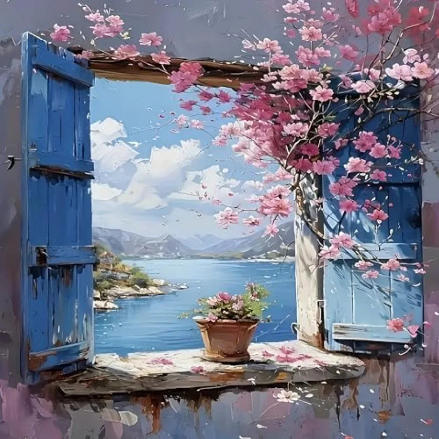 Landscape Scenery Diamond Art Kits for Adults & Beginners, 5D, No Frame