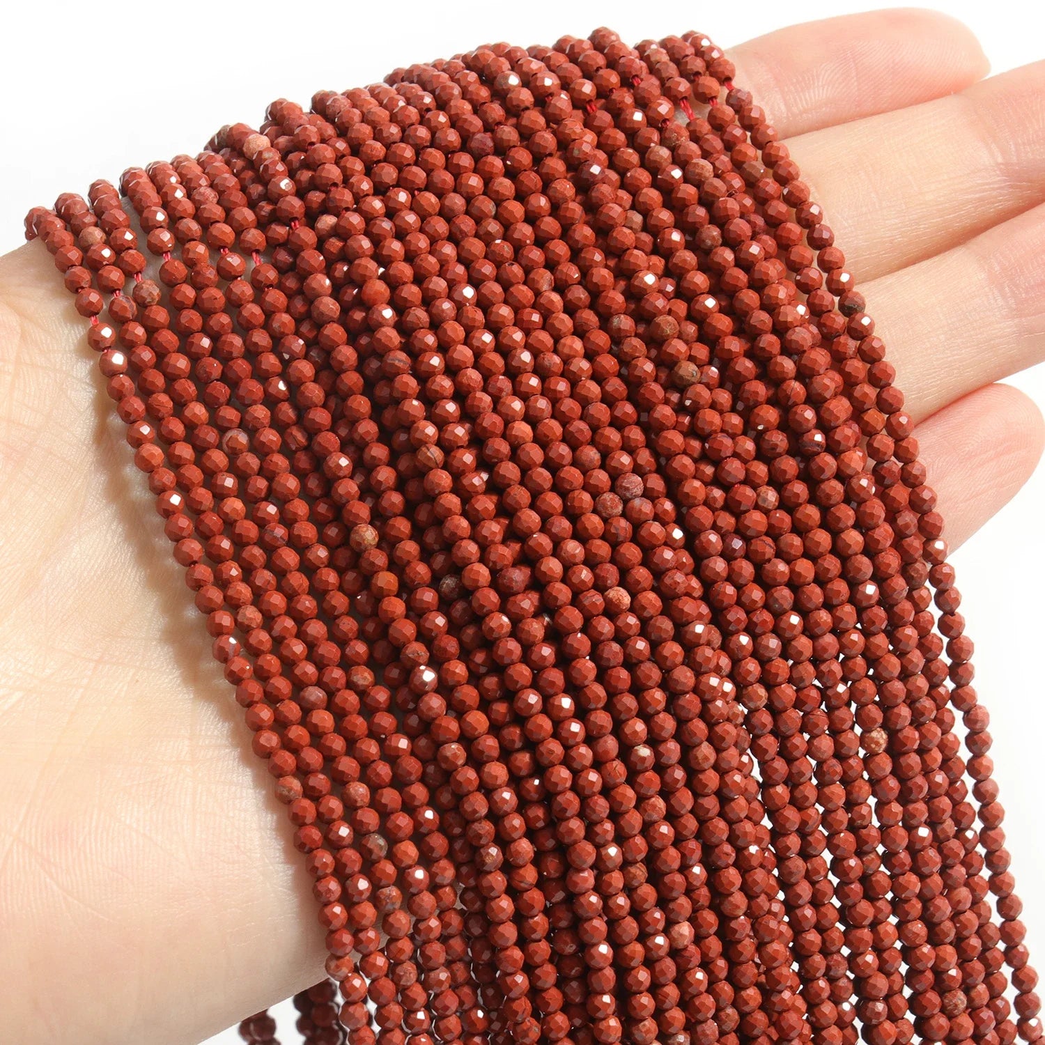 Faceted Natural Stone Beads  Amazonite Aquamarine Opal Labradorite & More For Jewelry Making 2 3 4mm