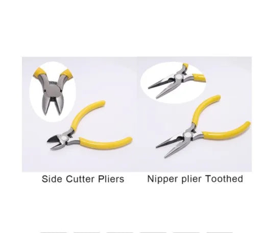 Multifunctional Hand Tools Jewelry Pliers Round Nose End Cutting Wire Pliers