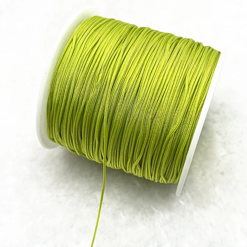 Nylon Macrame Cord Bracelets, Necklaces, & Tassels 0.4/0.8/1.0/1.5mm