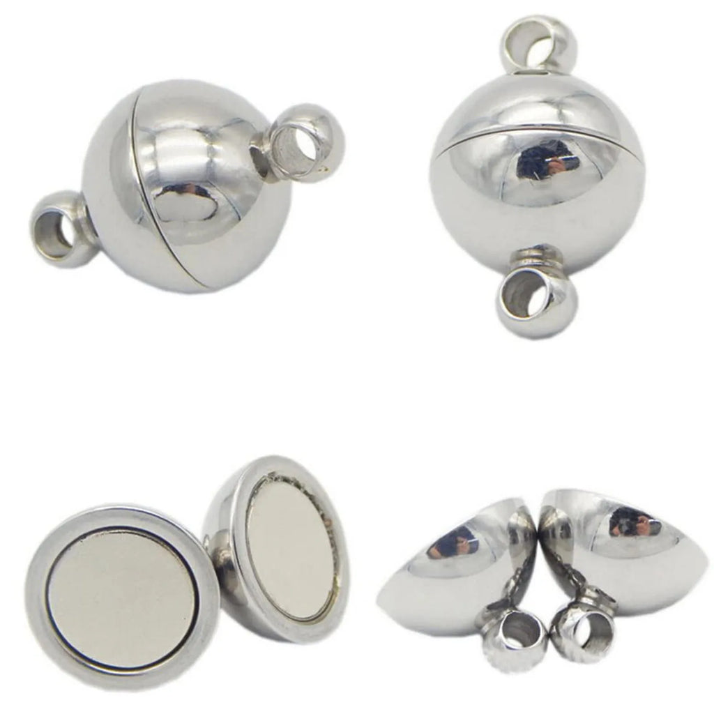 Magnetic Round Clasp For Necklaces & Bracelets