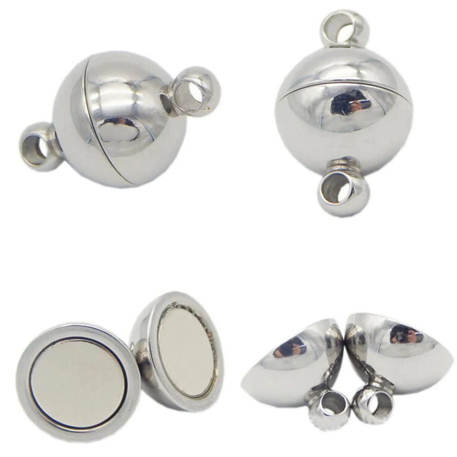 Magnetic Round Clasp For Necklaces & Bracelets