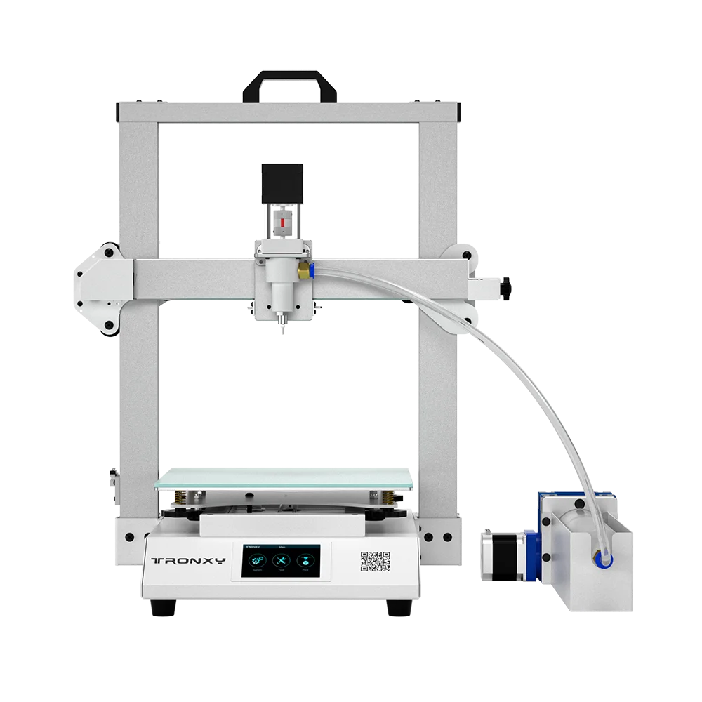 MOORE 2 Pro Ceramic & Clay 3D Printer 255x255x260mm Build Size 3.5-Inch Touch Screen C Feeding System Electric Putter