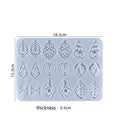 Silicone Mold Epoxy Resin Molds For Jewelry Making Necklaces Keychains Earrings Pendants
