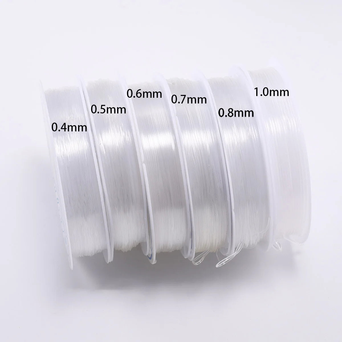 Transparent Elastic Stringing Crystal Line For Jewelry Making 0.4/0.5/0.6/0.7/0.8/1mm