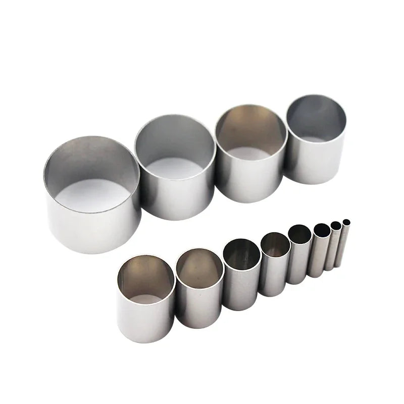 Stainless Steel Rounds For Cutting Polymer Clay