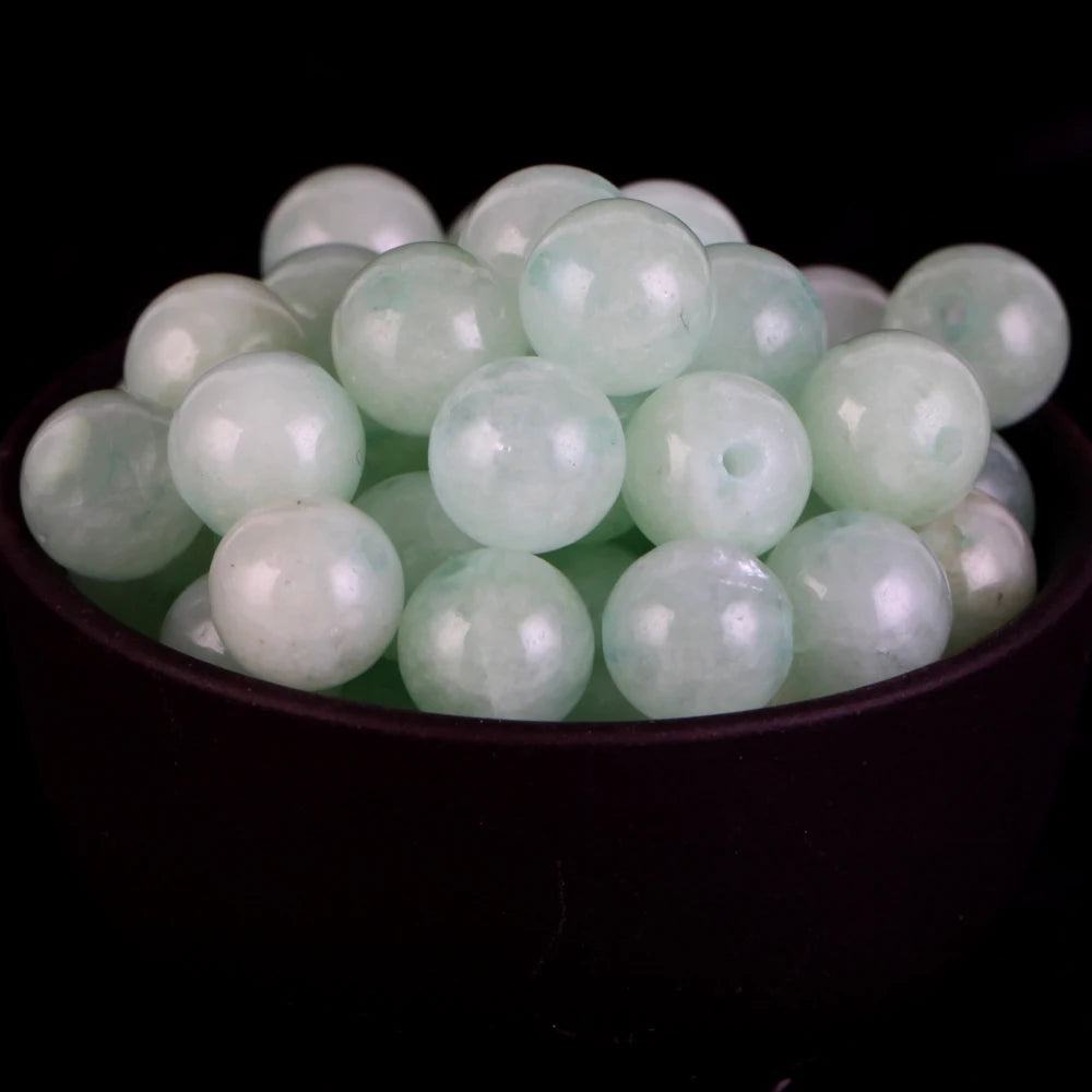Natural Round  Stone Beads For Jewelry Making