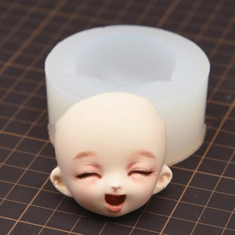 Delicate Lowrie Shaped Mask Resin Mold