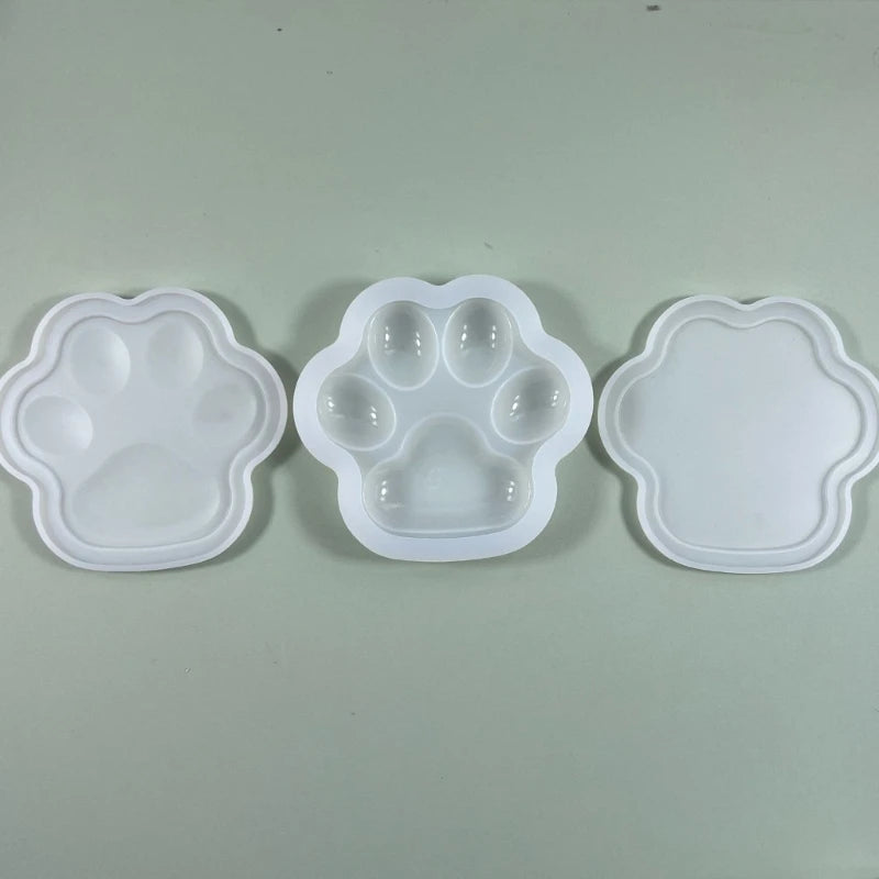 Cat Paw Shape Box/Container  Resin Mold